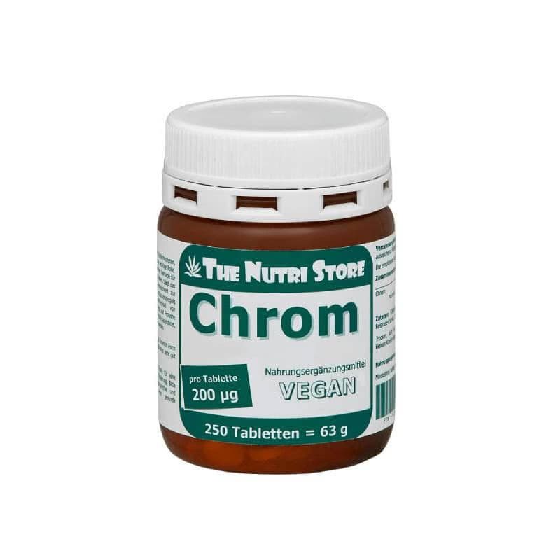 Chromium 200 mcg, 250 vegan tablets