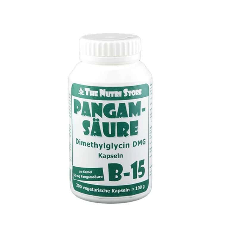 Pangamic acid B-15 500mg, 200 Veg pcs
