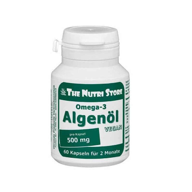 Algae Omega-3, 500 mg, 60 capsules