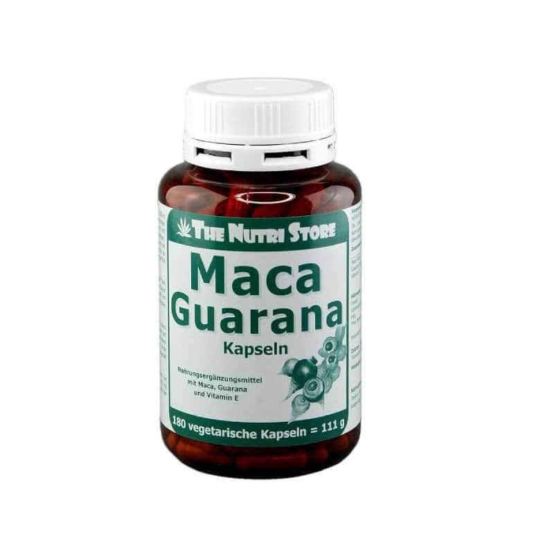 Maca Guarana, 180 capsules