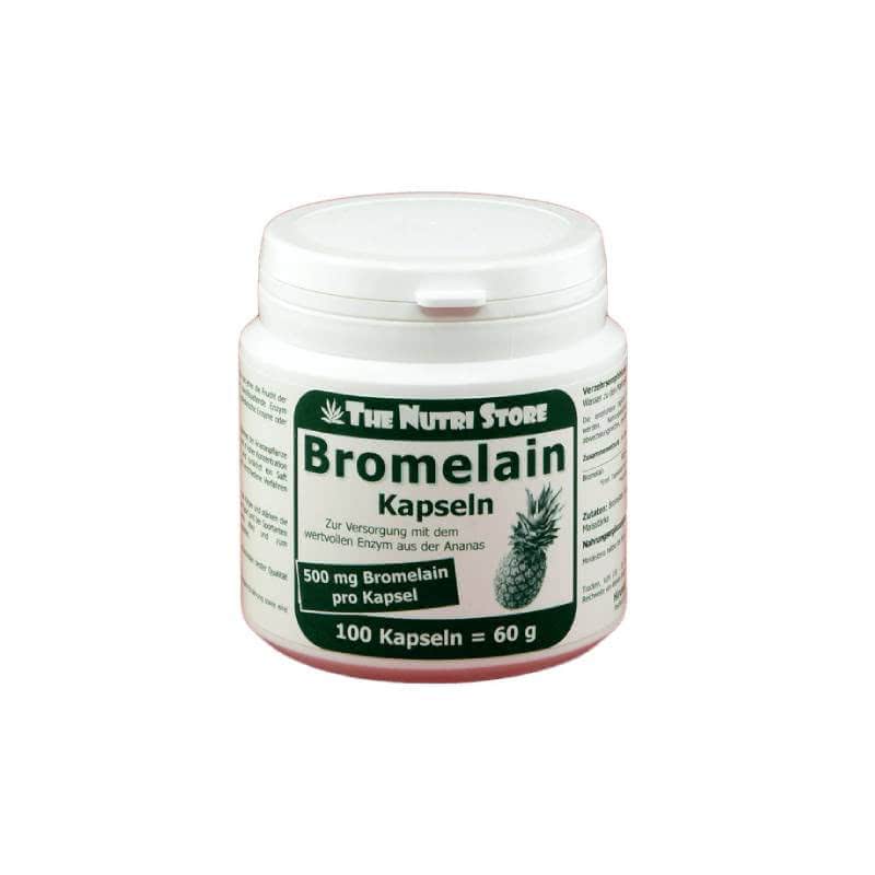 Bromelain 500 mg, 100 vegan capsules