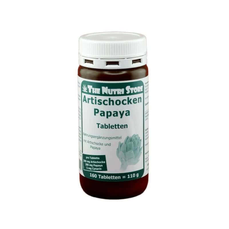 Artichoke Papaya, 160 Tablets
