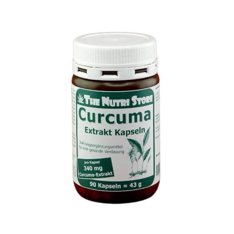 Turmeric extract 340 mg, 90 capsules