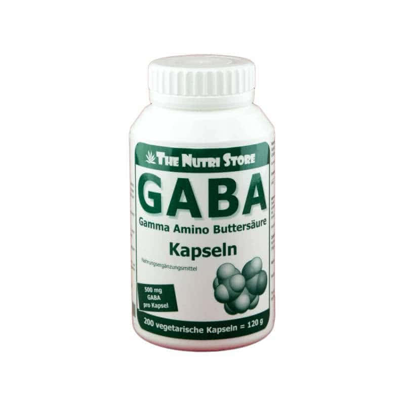 GABA 500 mg, 200 capsules
